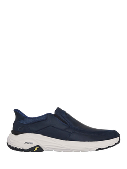 Skechers Hands Free Slip-ins Arch Fit Maverick Trainers, Navy