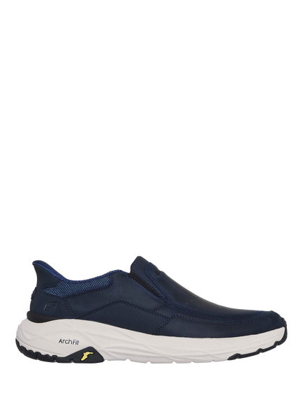 Skechers Hands Free Slip-ins Arch Fit Maverick Trainers, Navy
