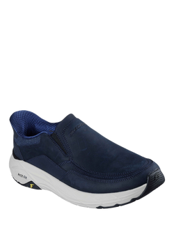 Skechers Hands Free Slip-ins Arch Fit Maverick Trainers - view 2, Navy