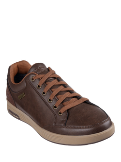 Skechers Cavell Sparkman Waterproof Trainers - view 2, Chocolate