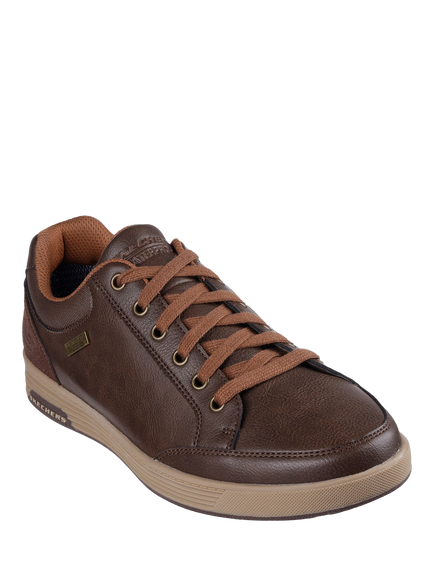Skechers Cavell Sparkman Waterproof Trainers - view 2, Chocolate