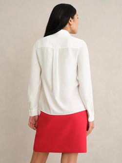 Hobbs Louisa Blouse Shirt, Ivory - view 2, Ivory