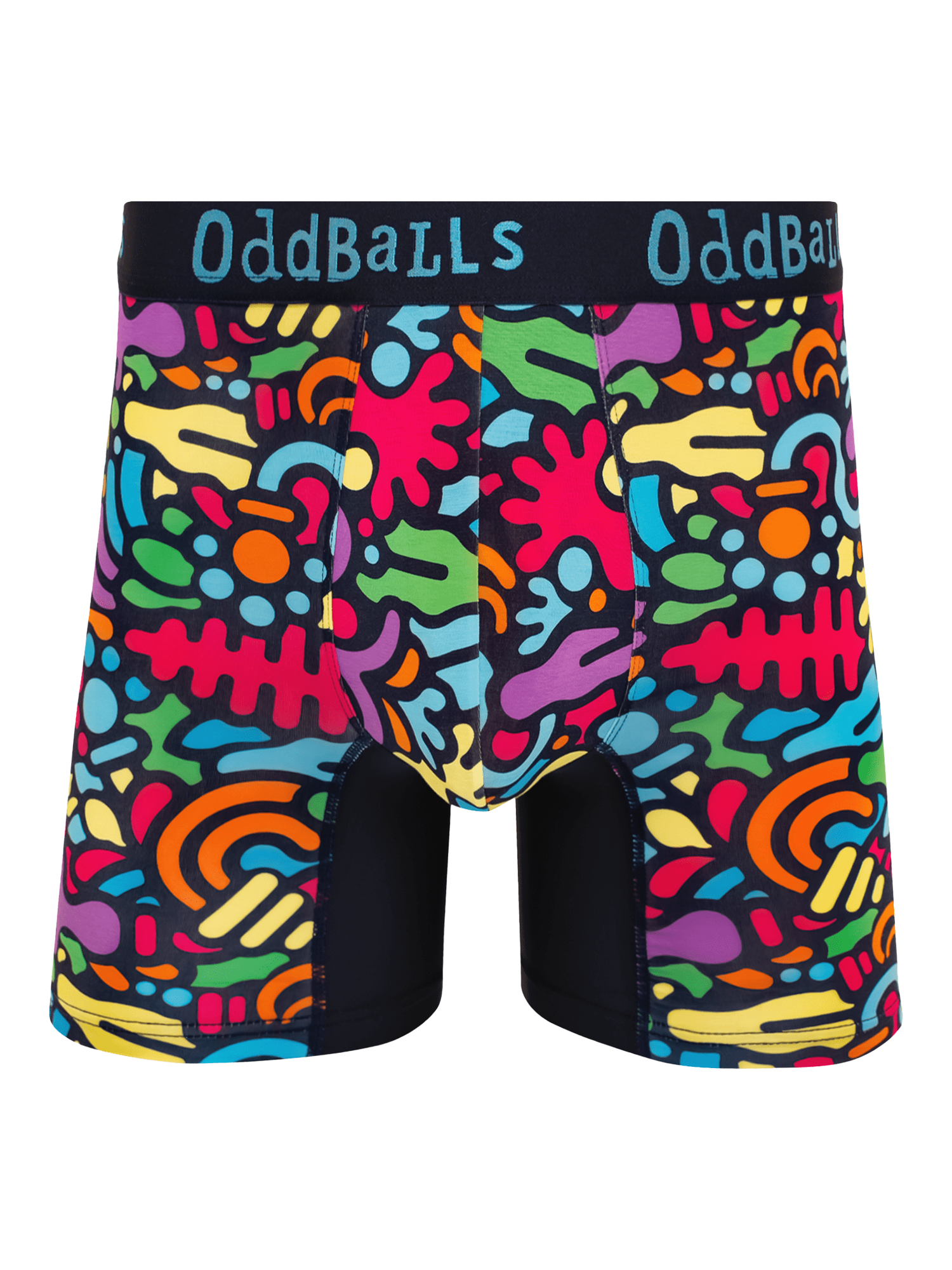 Product image 7 of 8, which shows OddBalls Farm Yard Boxers, Pack of 3, Multi, S