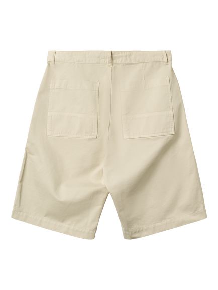 forét Searcher Cotton Shorts, Cloud - view 2, Cloud