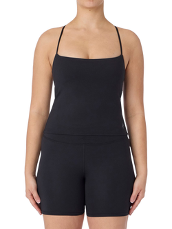 Skechers Go Flex Strappy Top, Black, Black