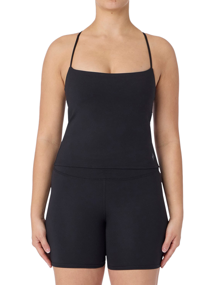 Skechers Go Flex Strappy Top, Black, Black