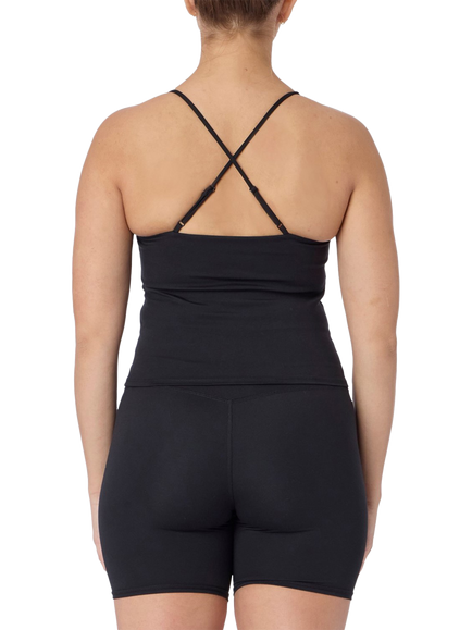 Skechers Go Flex Strappy Top, Black - view 2, Black