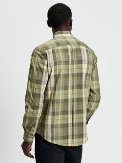 Ben Sherman Cotton Heritage Check Shirt - view 2, Litchen Green