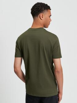 Ben Sherman Cotton Headphone Graphic T-Shirt, Khaki - view 2, Khaki