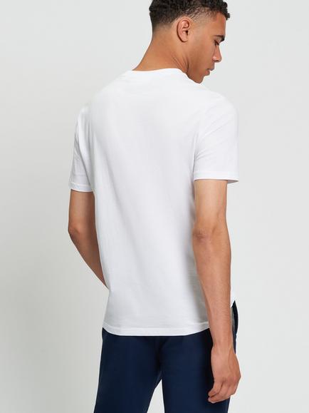 Ben Sherman Cotton Guitar Graphic T-Shirt, White - view 2, White