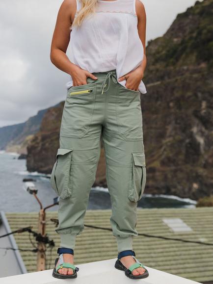 Passenger Hydrilla Cargo Trousers, Light Green, Light Green