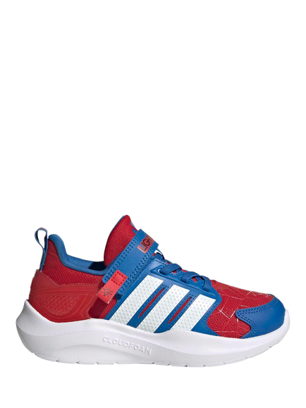 adidas Marvel Lightorama Spider-Man Trainers, White/Blue/Red, White/Blue/Red