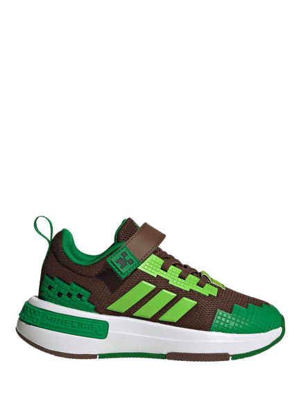 adidas Kids' Minecraft Pro Trainers, Brown/Green, Brown/Green