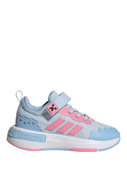 adidas Kids' Minecraft Pro Trainers, Blue/Pink, Blue/Pink