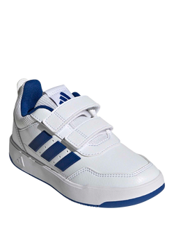 adidas Kids' Tensaur Sport 3 Trainers, White/Blue - view 2, White/Blue