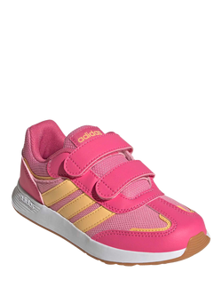 adidas Kids' Tensaur Switch Trainers, Pink - view 2, Pink