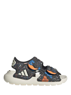 adidas Kids' Altaswim 3 Open Toe Sandals, Grey/Multi, Grey/Multi