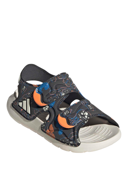 adidas Kids' Altaswim 3 Open Toe Sandals, Grey/Multi - view 2, Grey/Multi