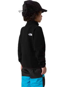 The North Face Kids' Glacier Quarter Zip Pullover Sweatshirt, Tnf Black - view 2, Tnf Black