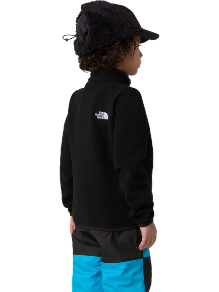 The North Face Kids' Glacier Quarter Zip Pullover Sweatshirt, Tnf Black - view 2, Tnf Black