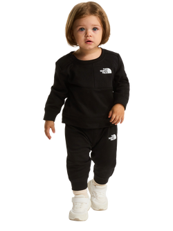 The North Face Baby Fleece Jumper and Joggers Set, Tnf Black, Tnf Black