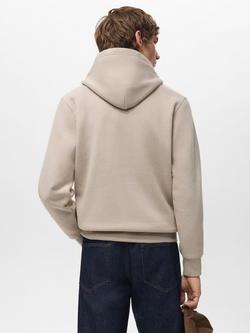 Mango Bono Relaxed Fit Hoodie - view 2, Pastel Brown