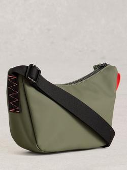 White Stuff Alex Crossbody Bag, Green Khaki - view 2, Green Khaki