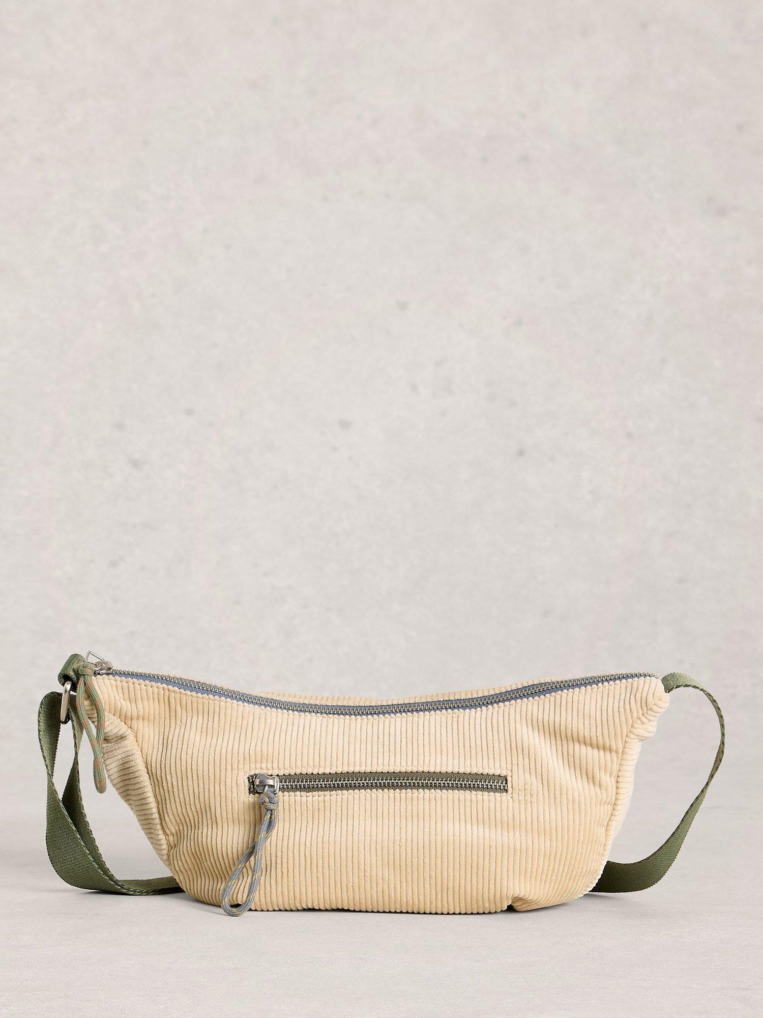 Product image 1 of 4, which shows White Stuff Meadow Crossbody Bag, Natural, One Size
