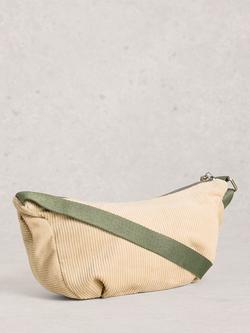 White Stuff Meadow Corduroy Sling Bag - view 2, Natural