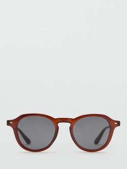 Mango Justin Sunglasses, Brown, Brown