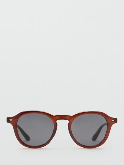Mango Justin Sunglasses, Brown, Brown