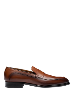 Oliver Sweeney Villacidro Leather Loafers, Dark Tan