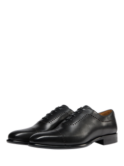 Oliver Sweeny Atrani Leather Oxford Shoes - view 2, Black