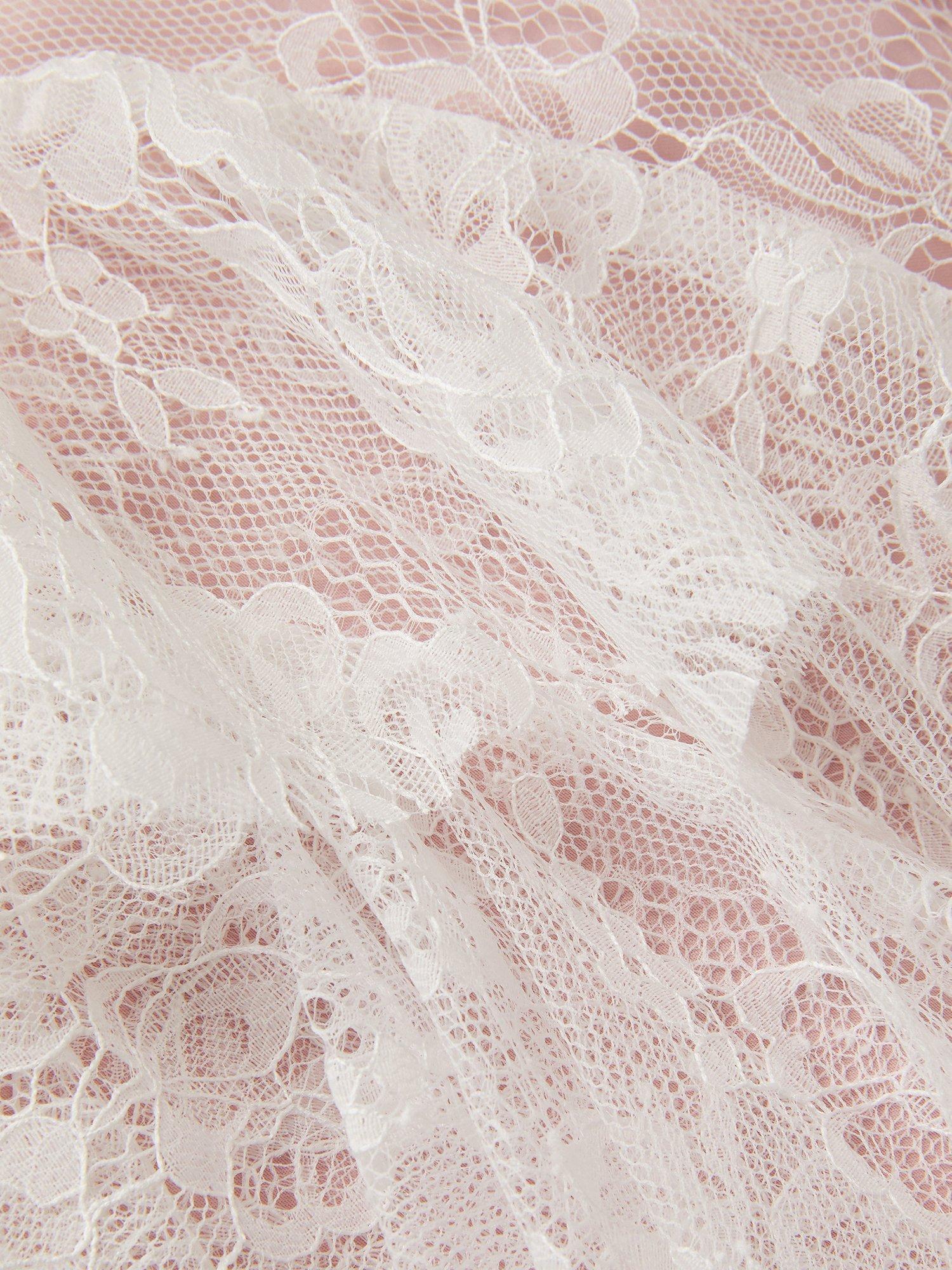 Product image 2 of 3, which shows Monsoon Baby Joanie Dress, Dusky Pink, 3-6 months