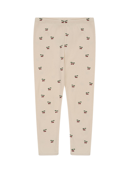 Konges Sløjd Baby Organic Cotton Leggings, Off White, Off White