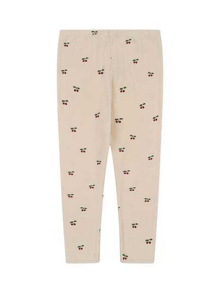Konges Sløjd Baby Organic Cotton Leggings, Off White - view 2, Off White