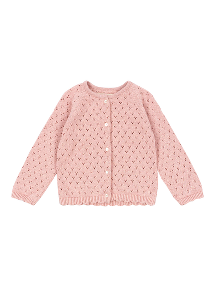 Konges Sløjd Kids' Hannah Cardigan, Mellow Rose, Mellow Rose