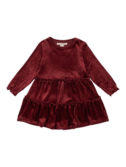 Konges Sløjd Kids' Jingle Dress, Red Dahlia, Red Dahlia