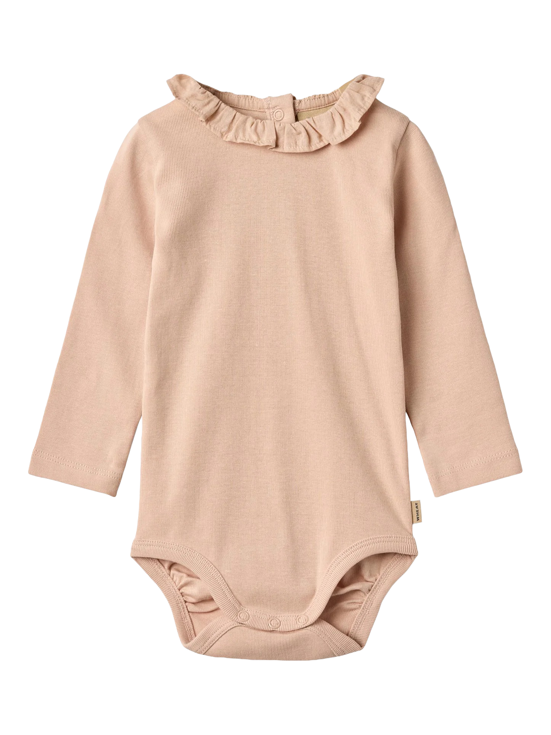 Product image 1 of 2, which shows WHEAT Baby Ena Bodysuit, Rose Dust, 3 months