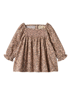 WHEAT Baby Bella Floral Smock Dress, Black Sea Garden, Black Sea Garden