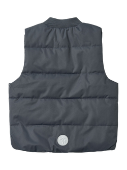 WHEAT Baby Lakas Puffer Gilet - view 2, Ink