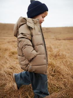 WHEAT Kids' Gael Puffer Jacket, Grey Stone - view 2, Grey Stone