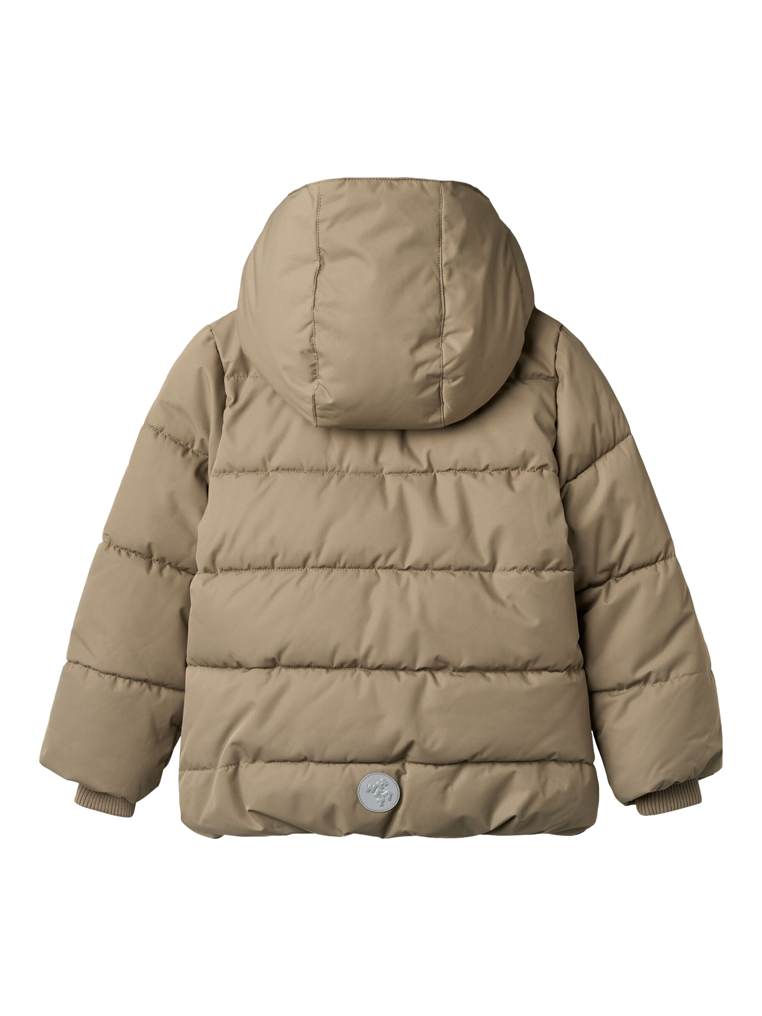 Product image 3 of 5, which shows WHEAT Kids' Gael Puffer Jacket, Grey Stone, 3 years
