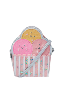 Angels by Accessorize Kids' Ice Cream Sundae Bag, Multi, Multi