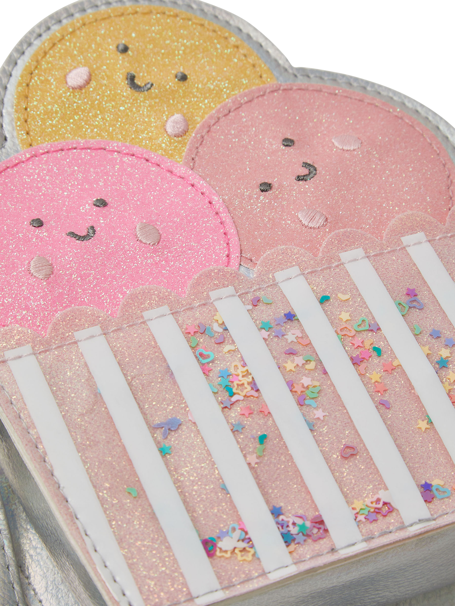 Product image 4 of 4, which shows Angels by Accessorize Kids' Ice Cream Sundae Bag, Multi, One Size
