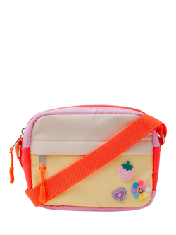 Angels by Accessorize Kids' Colourblock Camera Bag, Multi, Multi