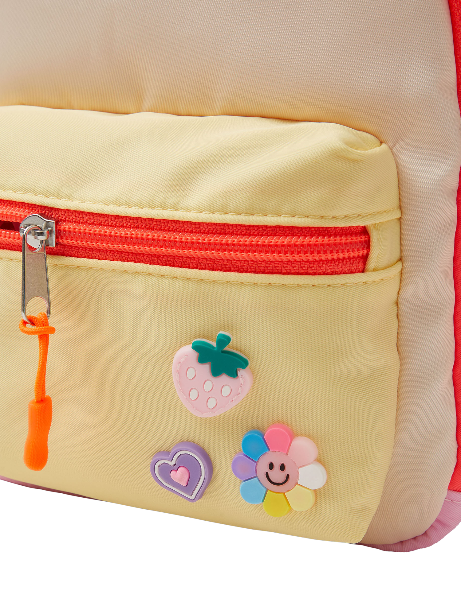 Product image 4 of 4, which shows Angels by Accessorize Kids' Colourblock Backpack, Multi, One Size