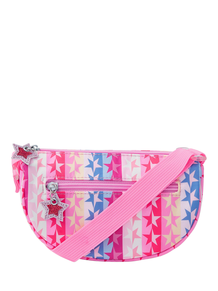 Angels by Accessorize Kids' Star Print Crossbody Bag, Multi, Multi