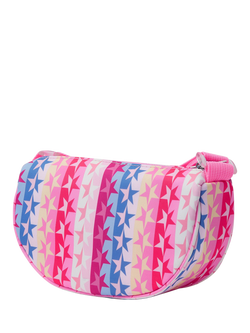 Angels by Accessorize Kids' Star Print Crossbody Bag, Multi - view 2, Multi
