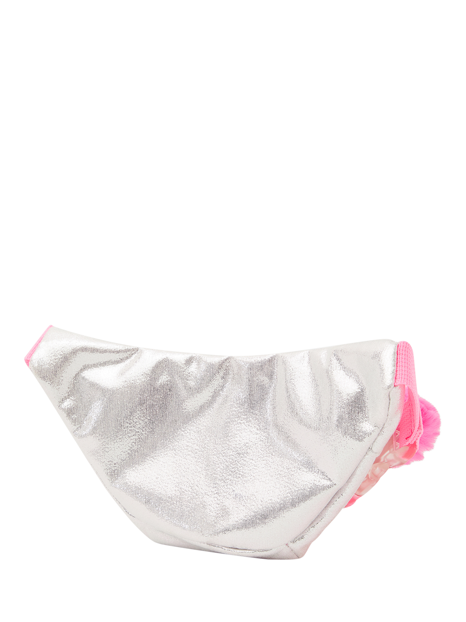 Product image 2 of 4, which shows Angels by Accessorize Kids' Prairie Belt Bag, Silver, One Size